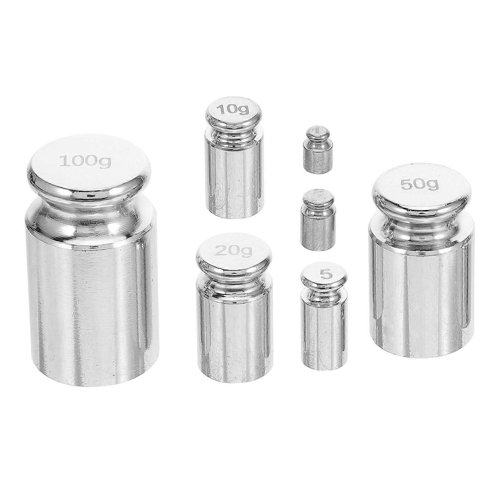 Steel Calibration Weight Kit for Scale 21Pcs Precision Gram Weights Set