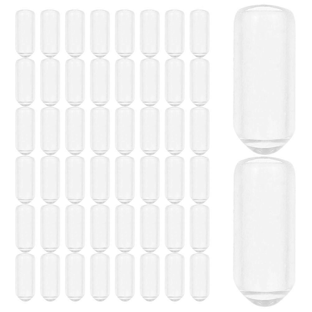 Transparent Rubber End Caps for Headband Foot Protector with 200Pcs Quantity