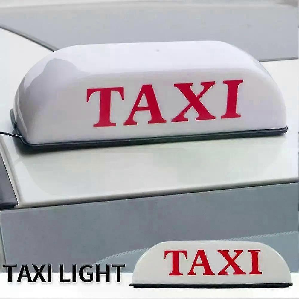 Magnetic Waterproof Taxi Roof Sign Light with Energy-Efficient LED for Easy Installation