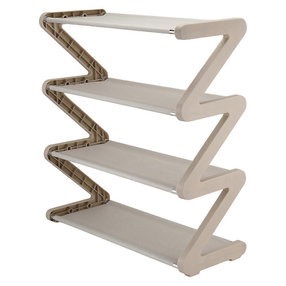 Simple Household Shoe Storage Artifact Z-Shaped Shoe Rack C