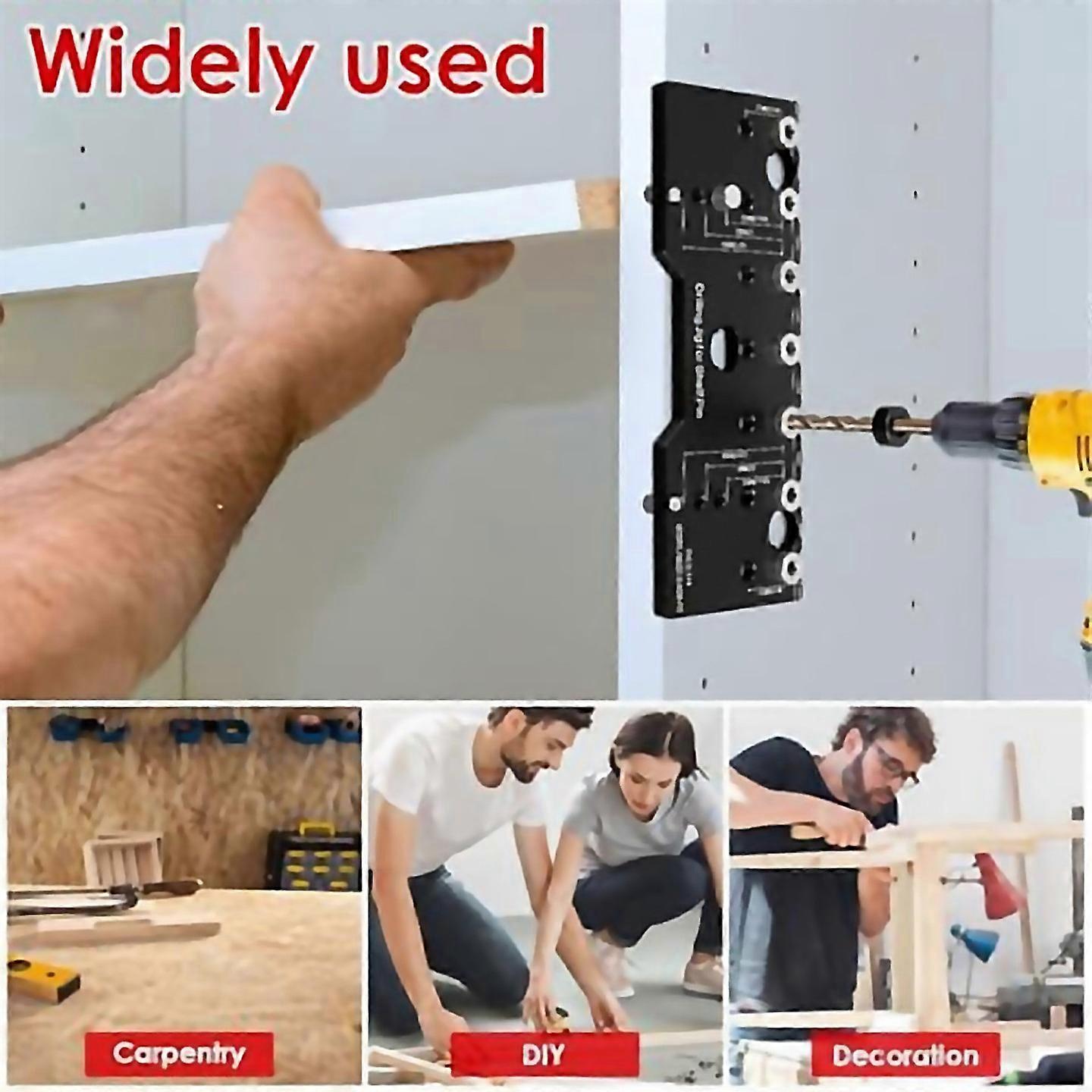 For Shelf Pin Jig Shelf Pin Guide Precise Cabinet Mounting Template