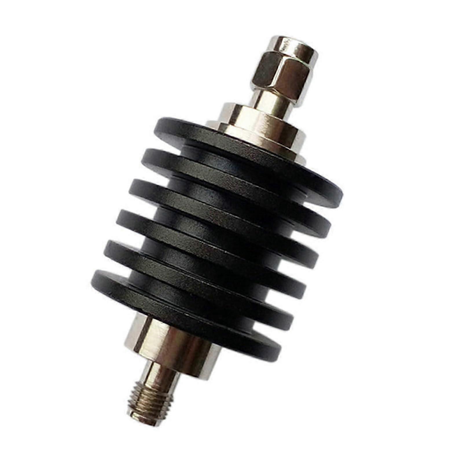 10-W Coaxial Attenuator Male to Female for Testing and Satellite Communication, 15dB, Easy to Use, Reliable Performance