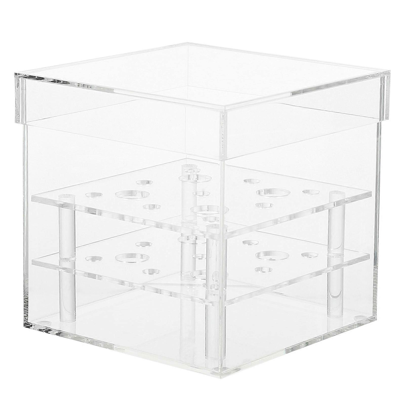 Acrylic Transparent Flower Gift Box for Storage Preserved Flower Box