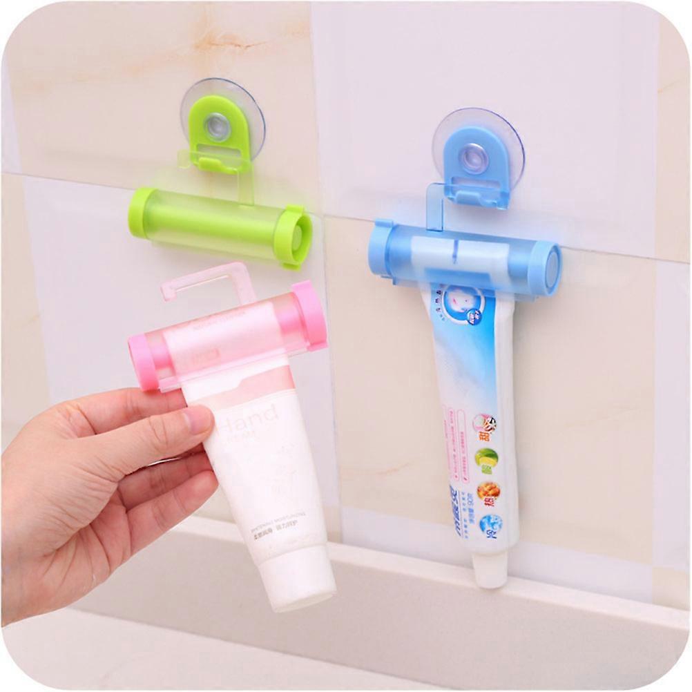 Rolling Toothpaste Tube Squeezer for Use with 3Pcs and Suction