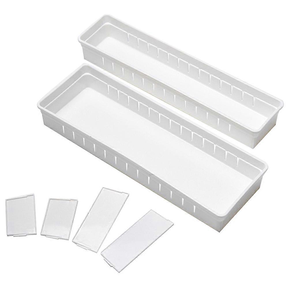 Compartment Storage Boxes Drawer Organizer for Storage 10Pcs Plastic Cases