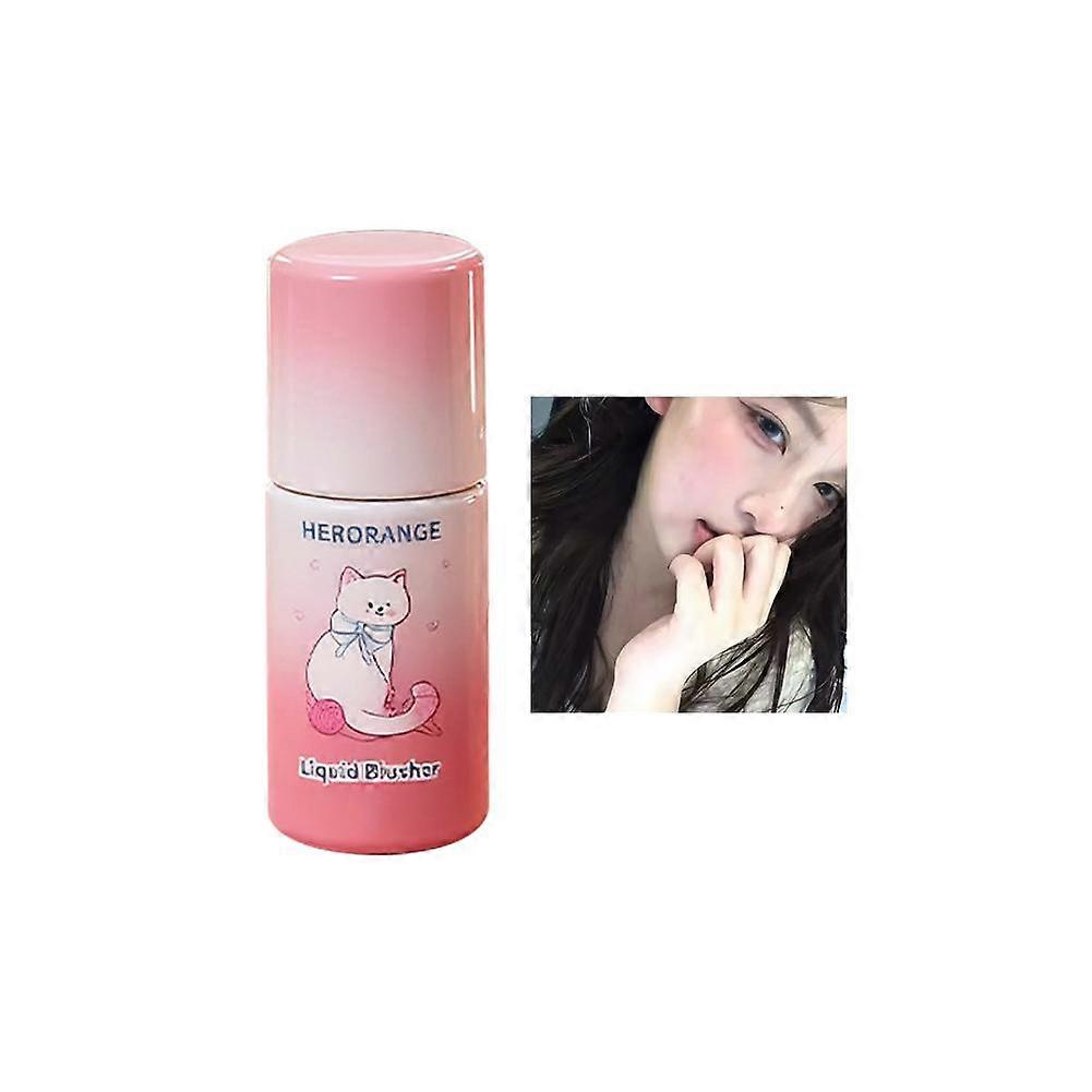 Liquid Blusher Moisturizing Long Lasting Beauty Expands Contracts Cheek Makeup