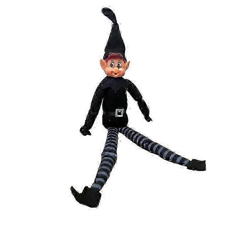 Nya flerfärgade jultomtar för flicka och pojke älvdocka julgransprydnad presenter julgransdekoration julklapp