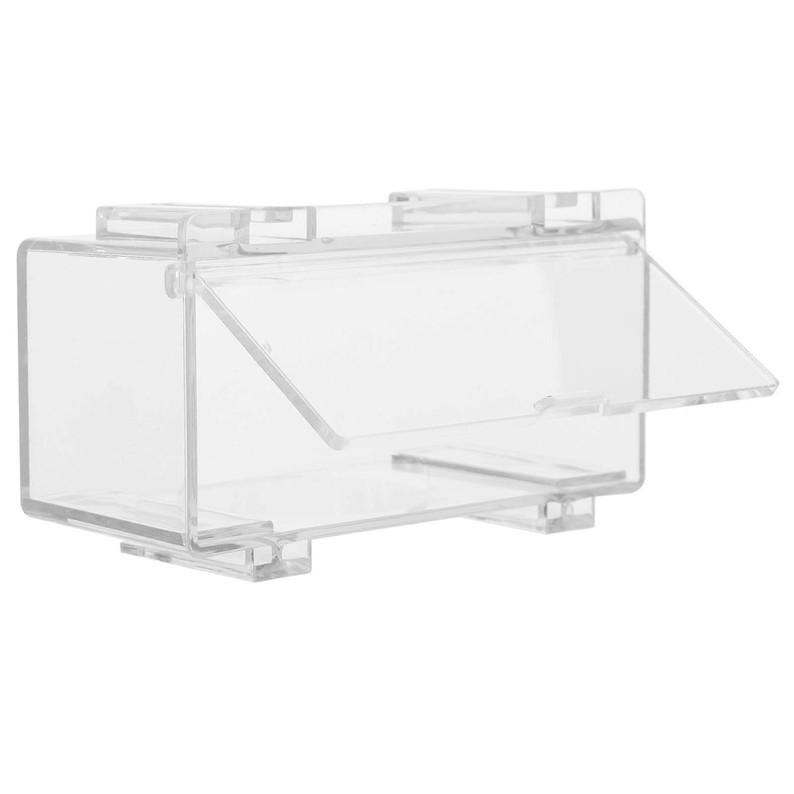 3Pcs Clear Display Box For Collectibles Exhibitions Compact Portable Dustproof Storage Ideal For Car Models