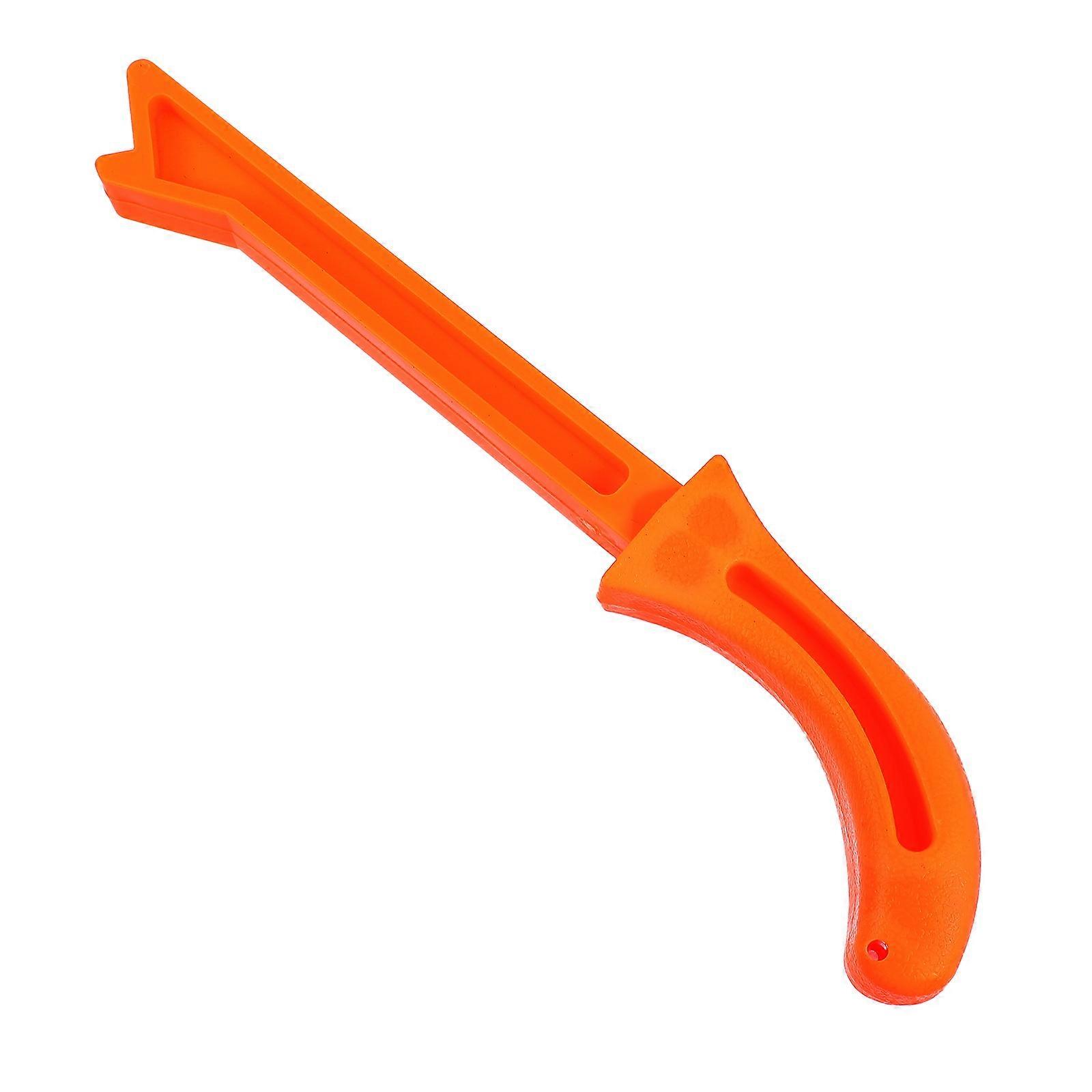 Durable Woodworking Push Block Tool for Safety Use 1Pcs Orange