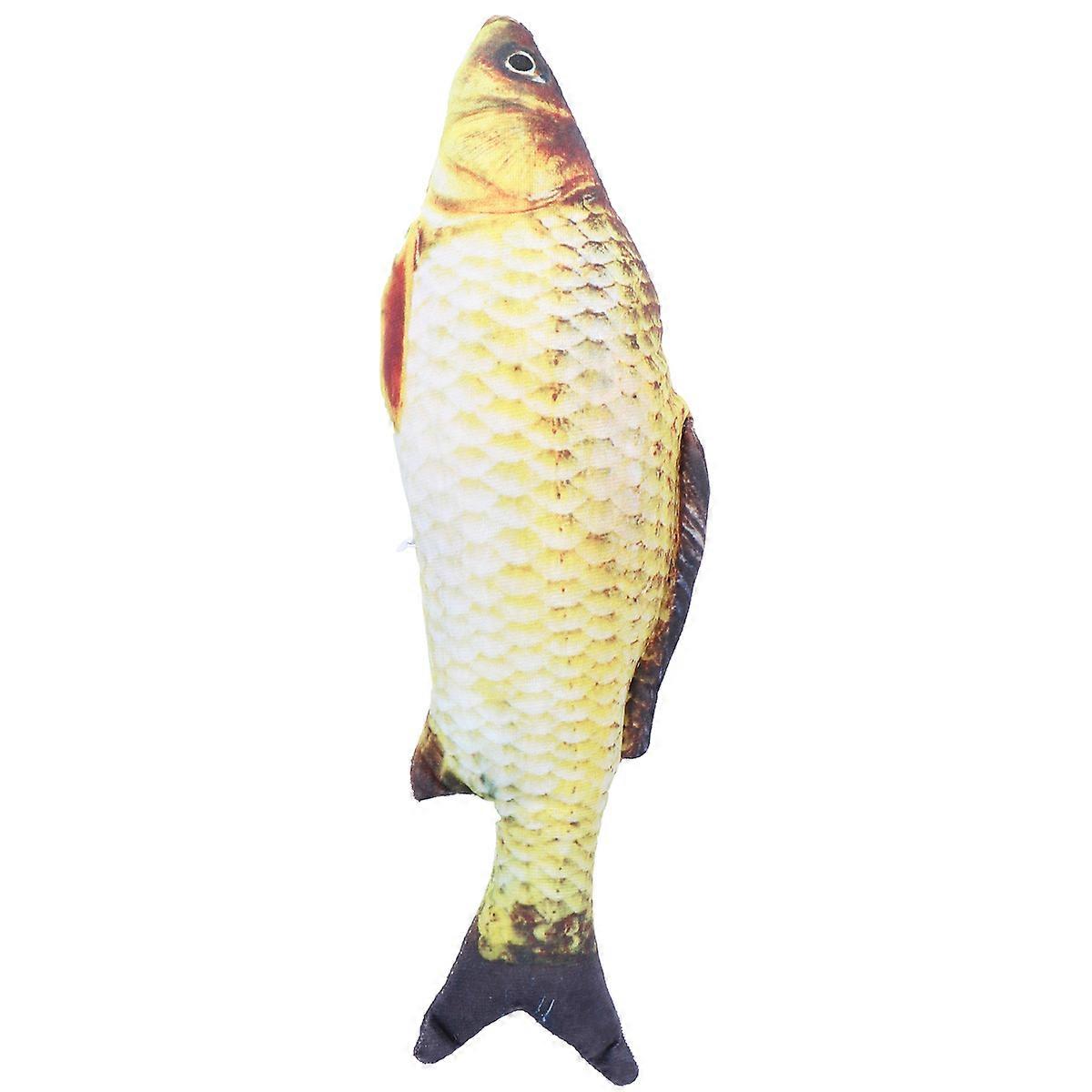 Fish Plush Toy Creative Fish Doll for Cat 3Pcs Adorable Playing Toy Set