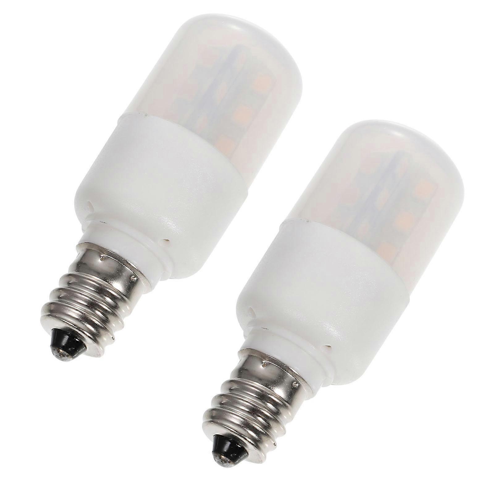 Refrigerator Bulb Led Fridge Light Bulbs Large Area of Light Transmission 2Pack