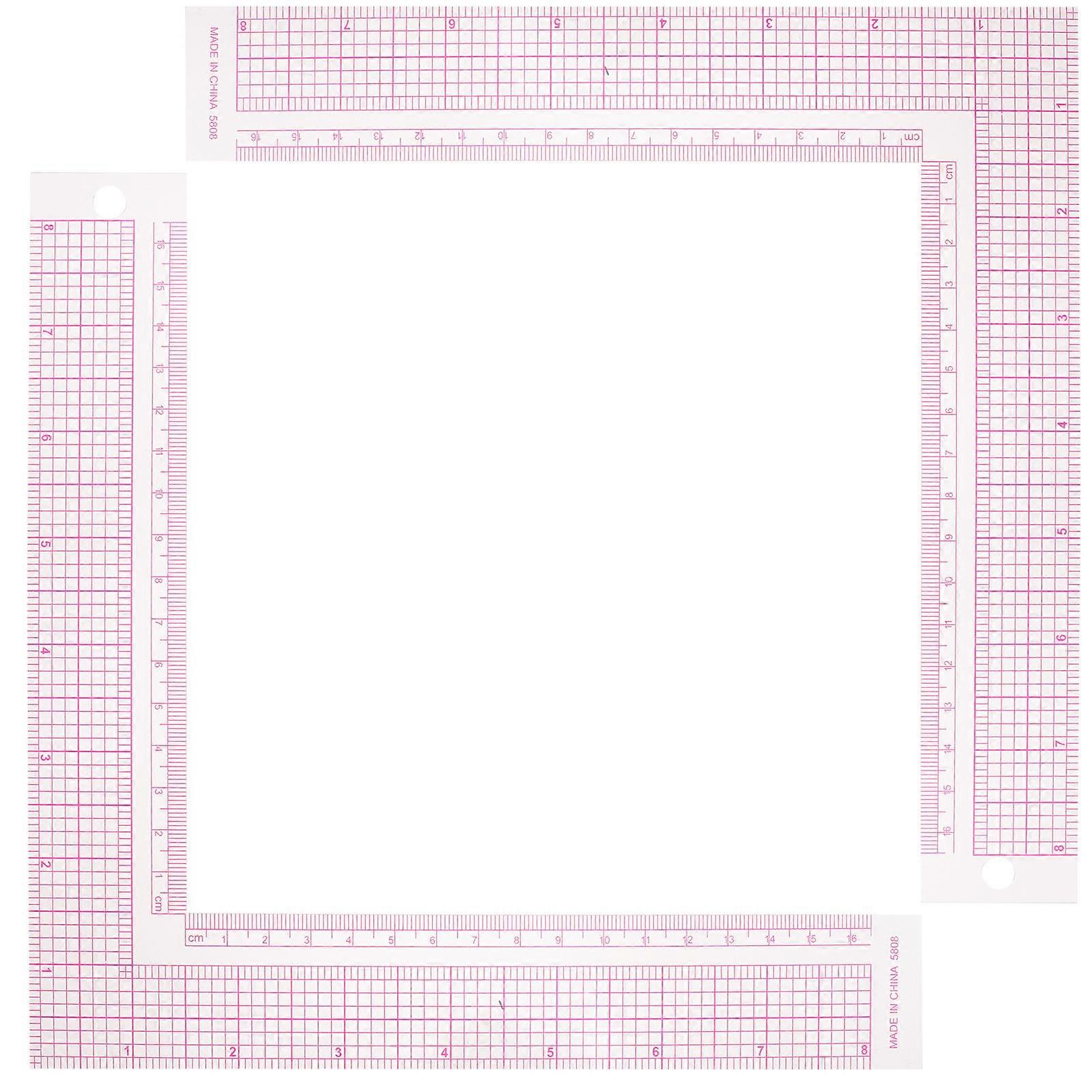 Sewing Supplies 8Pcs Curve Ruler For Tailor Shop Home Use 21.5X21.5cm Clothes Making Measurement