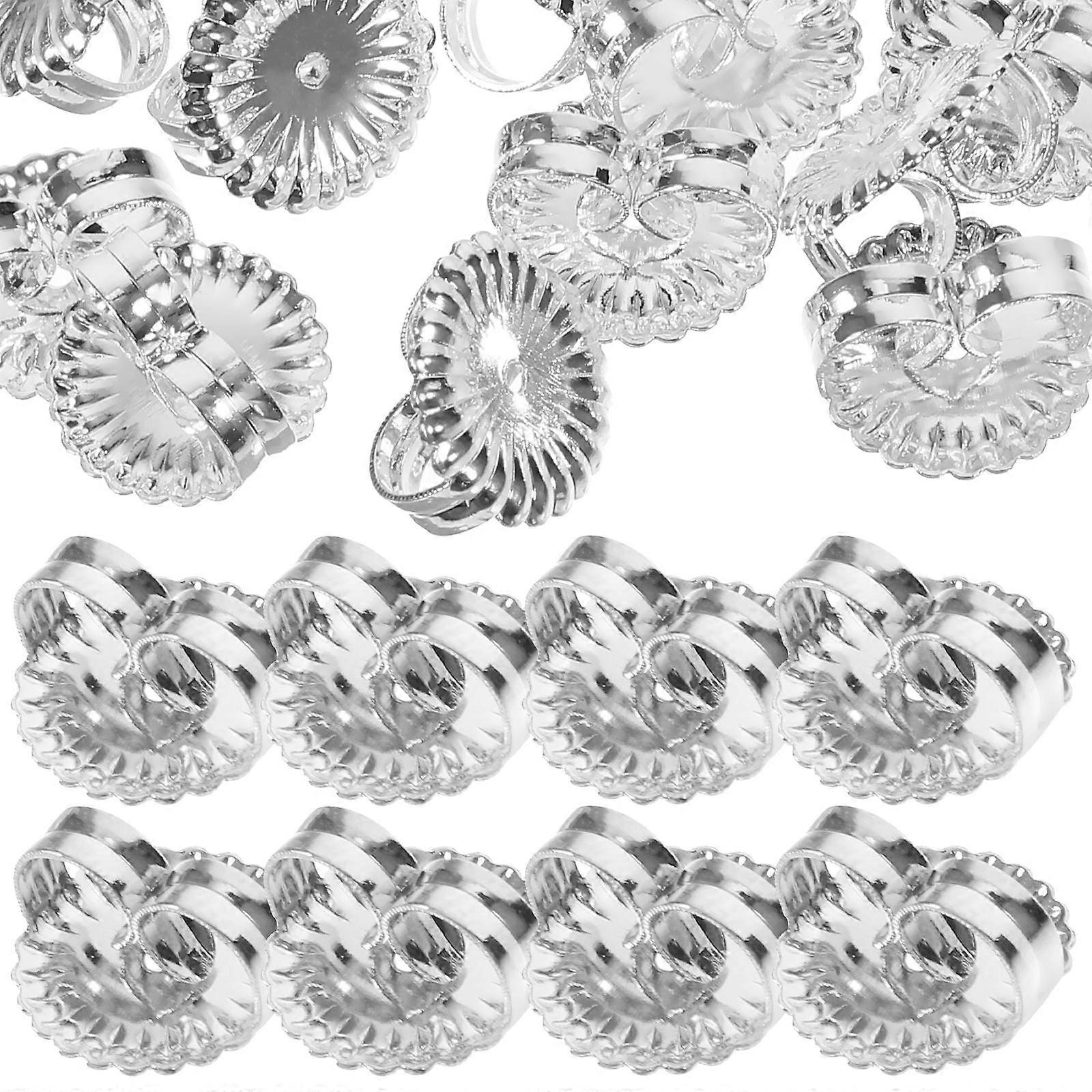60 Pcs Copper Earring Backing Replacements Designed For Earrings With Simple Style And Chic Appeal For Daily Use