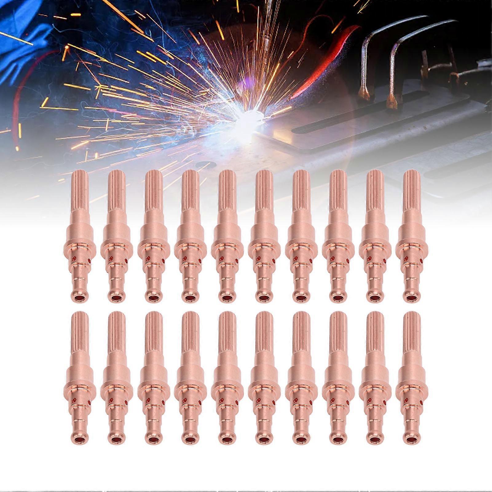 20 Pcs 9-8232 Brass Electrode Plasma Cutting Torch Replacement