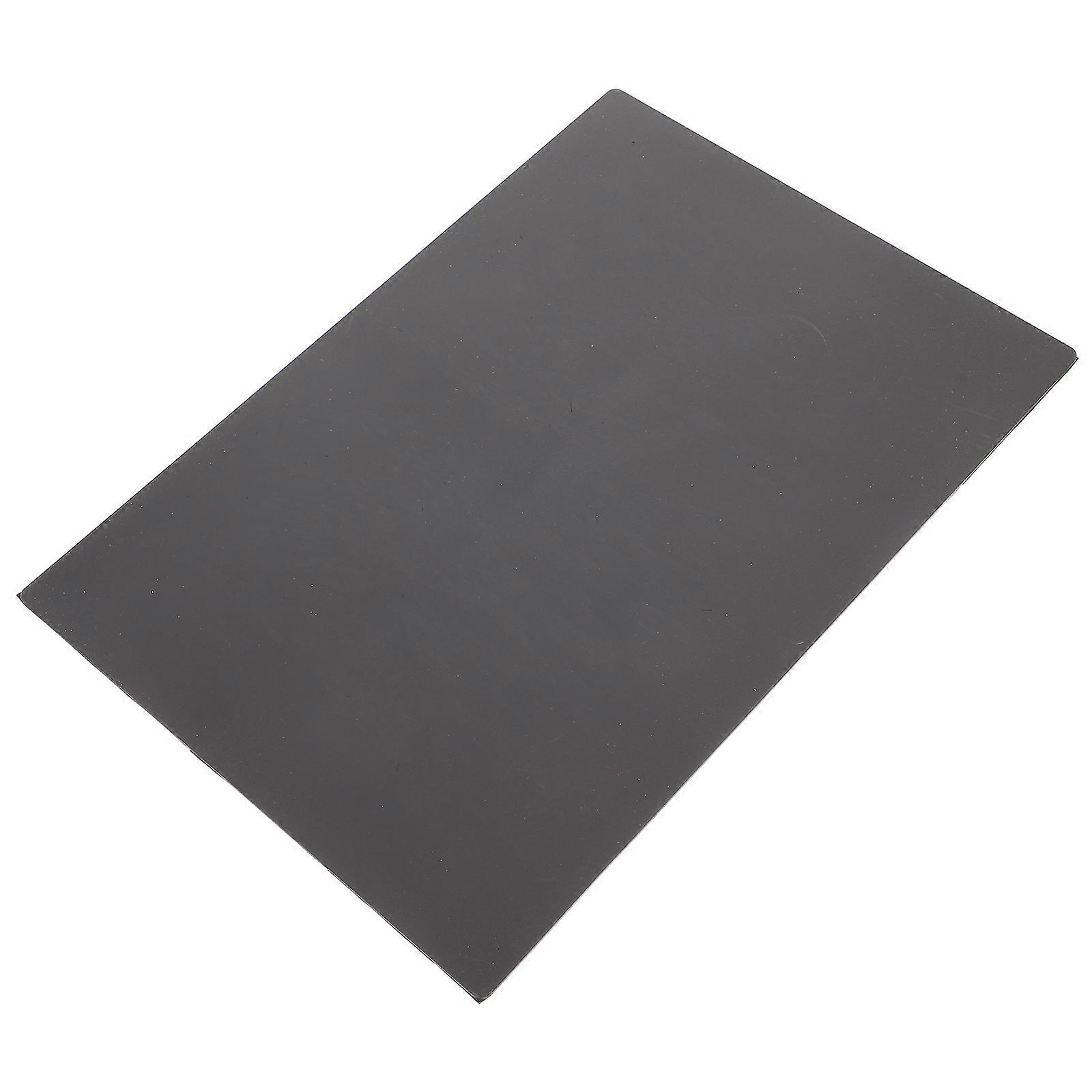 2Pcs Photosensitive Stamp Mat for Stamp Use Dark Grey Rubber Pad
