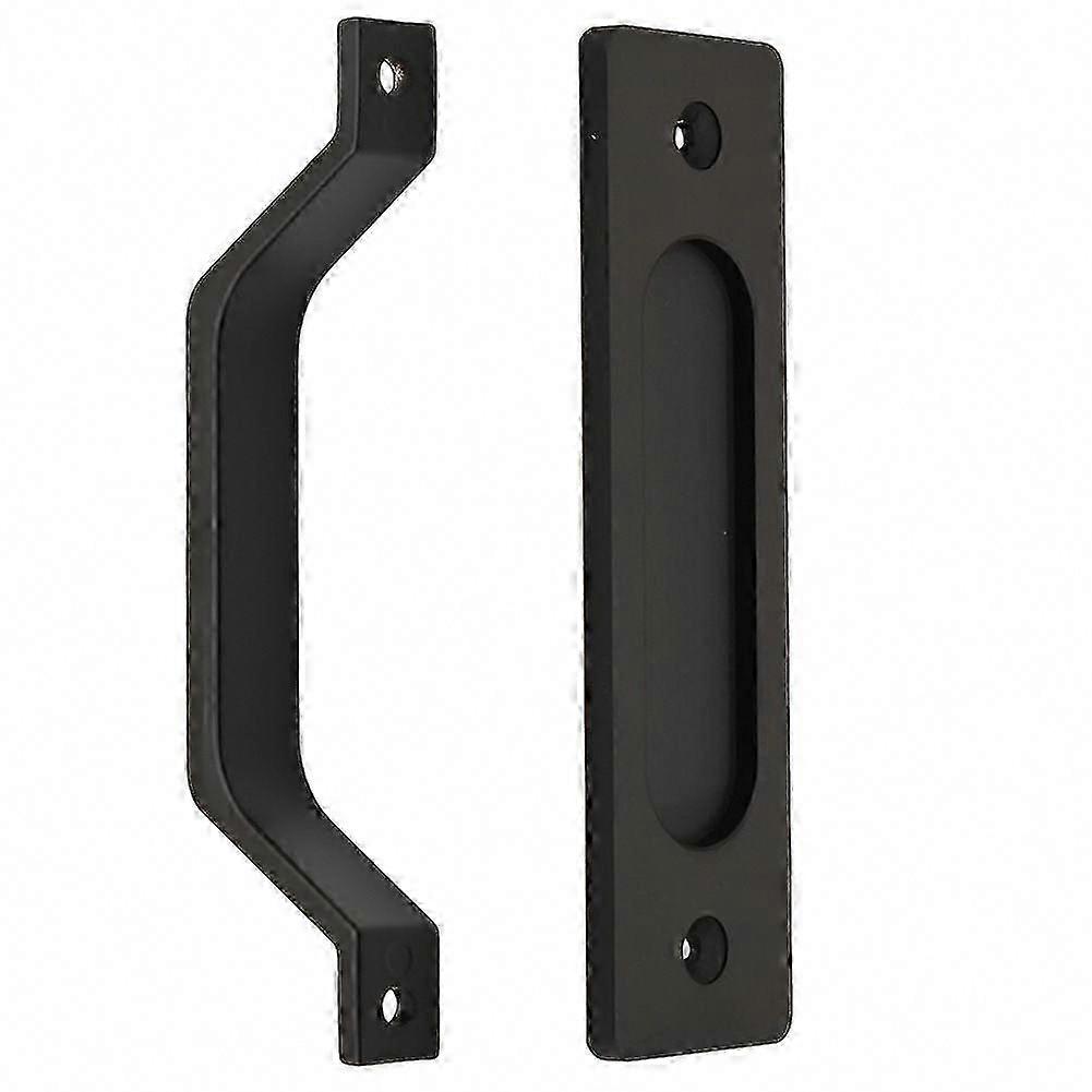 Heavy Duty Rustic Barn Door Handle Double Sided Sliding Door Pulls