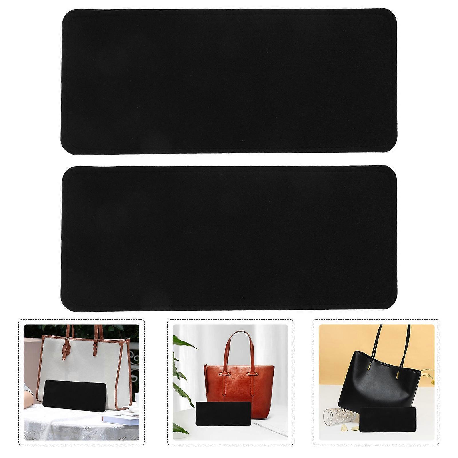 Double Layer Felt Shaper for Tote Bag Bottom 8Pcs Black Sets