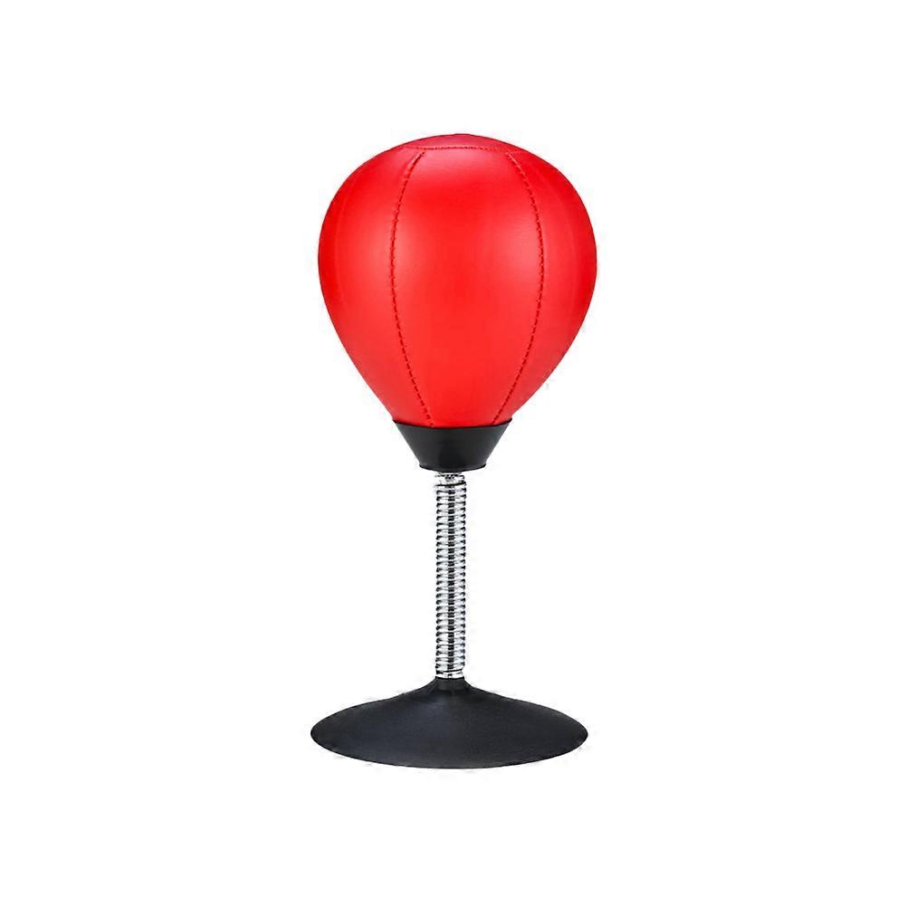 Speed Ball Desktop Boxing Ball for Stress Relief Red Decompression Fun
