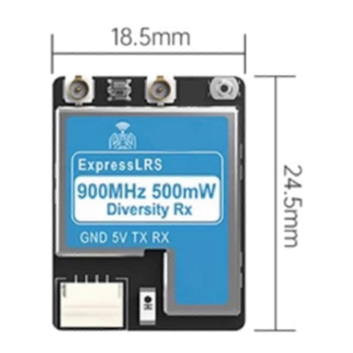For iFlight ELRS 868/915MHz Receiver True Diversity RX FPV VRX 70mm