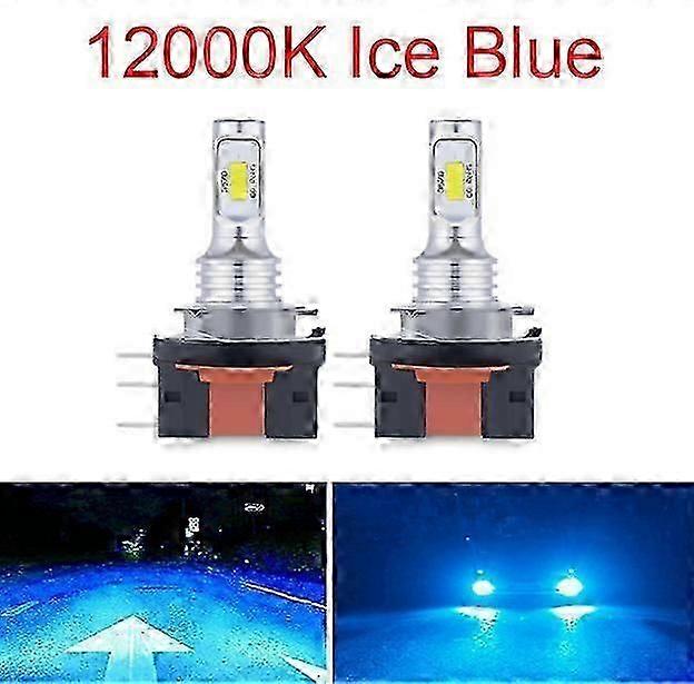 Geeignet für 2Pcs H15 H4 H7 LED Kein Fehler CSP-3570 Chip Scheinwerfer 80W 20000Lm DRLs Autolampen 6500K Weiß Gelb Blau Kopf Auto Lampe Kit