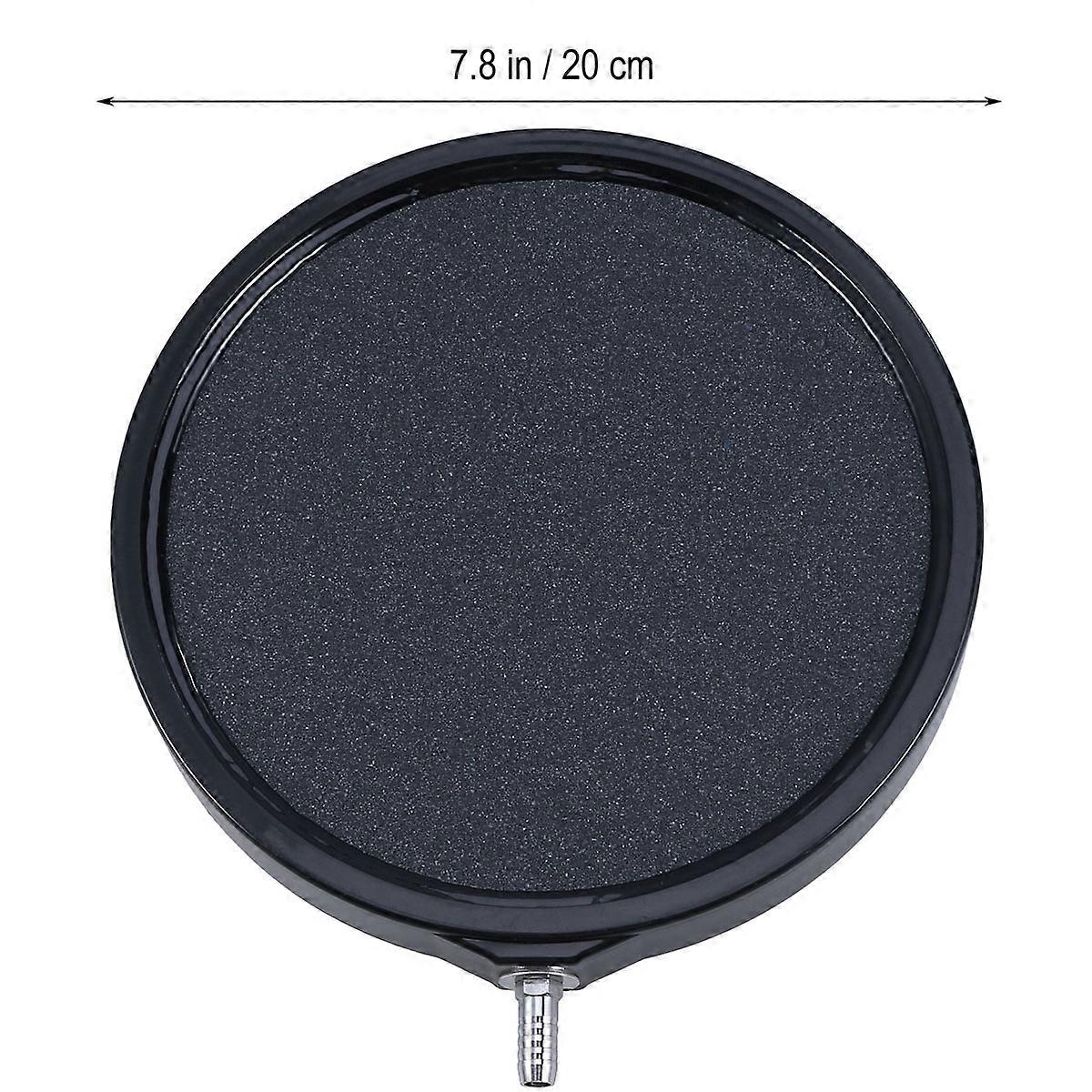 Bubble Stone Round Air Stone Aerator for Aquarium 3Pcs Black Durable Aeration