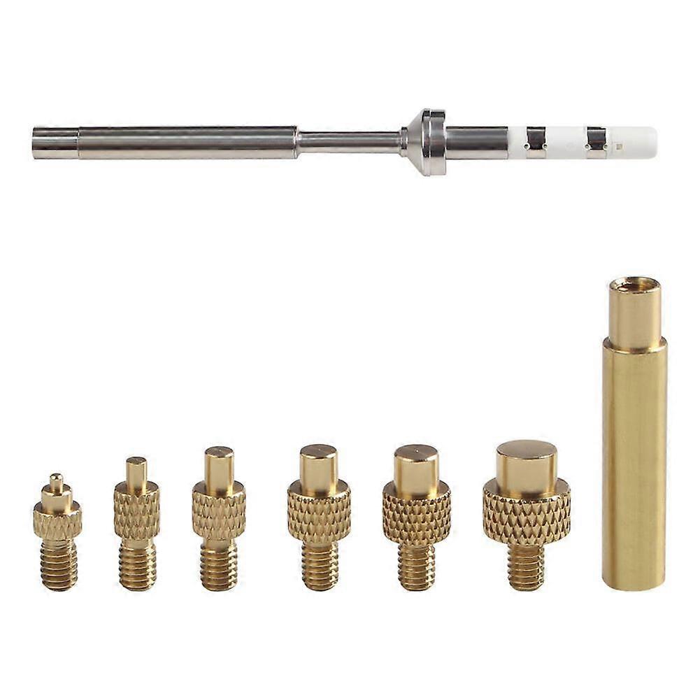 Heat Insert Nut Iron Tip Heat Set Insert Tool Soldering TS100 Iron Tip 3D Printing Modify Finishing Tool Brass Thread