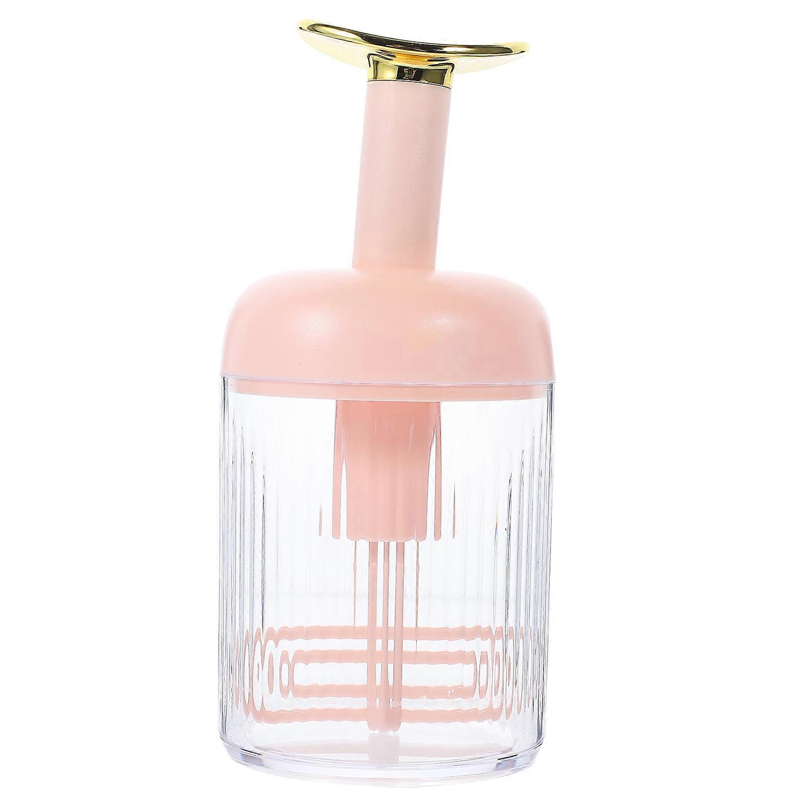 Foam Pump Bottle Facial Bubble Maker for Face Cleaning Pink