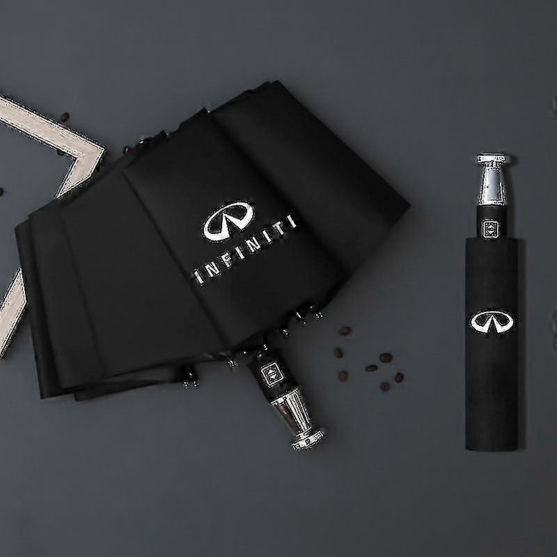 Rain Windproof 10-bone Auto Logo Umbrella