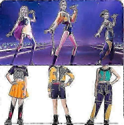 2025 Kpop デーモンハンターズ ルミ コスプレコスチューム ミラゾーイ ハロウィンカーニバル衣装