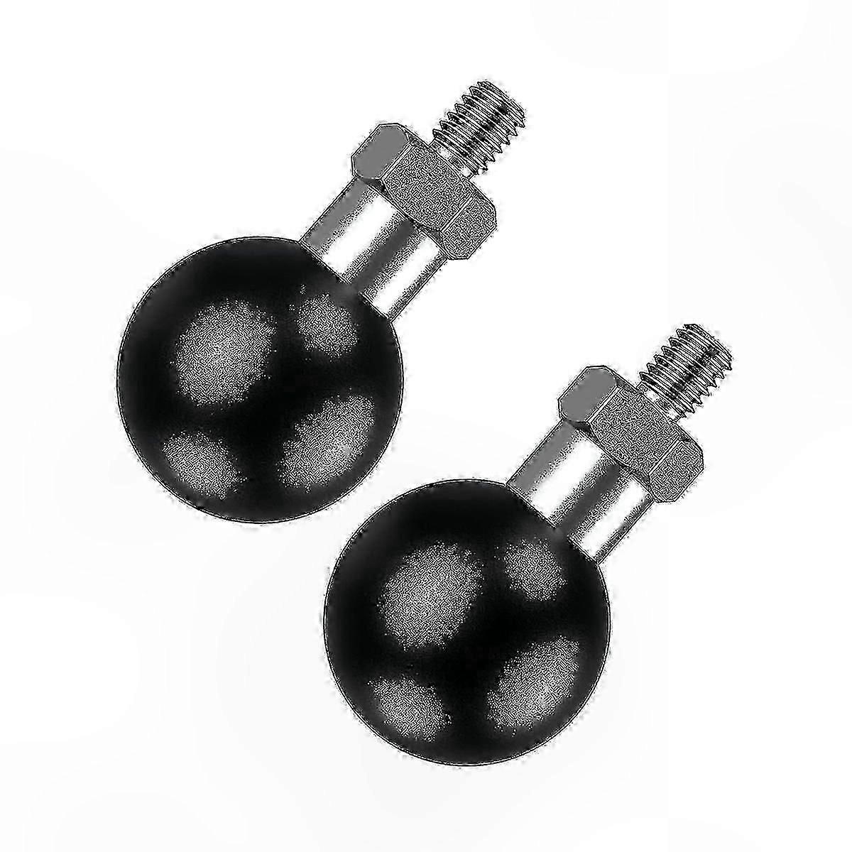 M6 X 1.0 Threaded Post Ball Adapter for 1 Inch Ball Double Socket Arm Compatible with B Size Mounting System