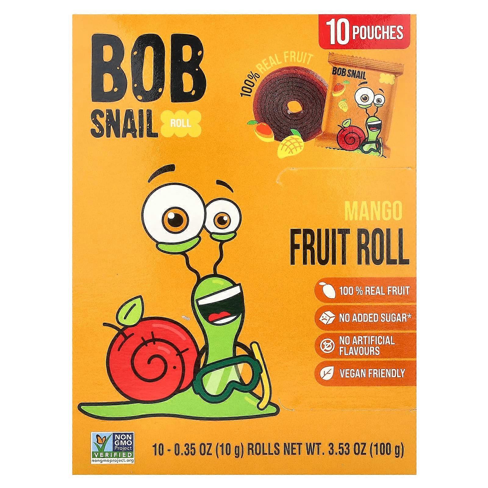 Fruit Roll, Mango, 10 Pouches, 0.35 oz (10 g) Each