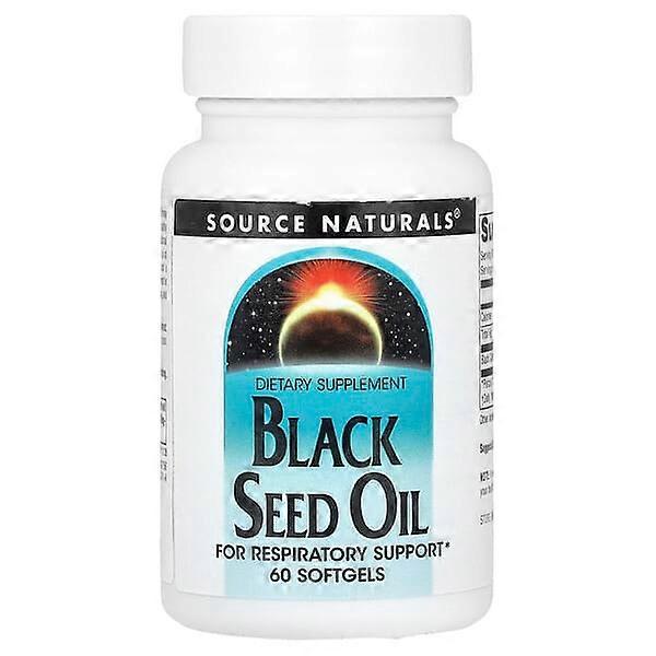 Source Naturals, Black Seed Oil, 60 Softgels