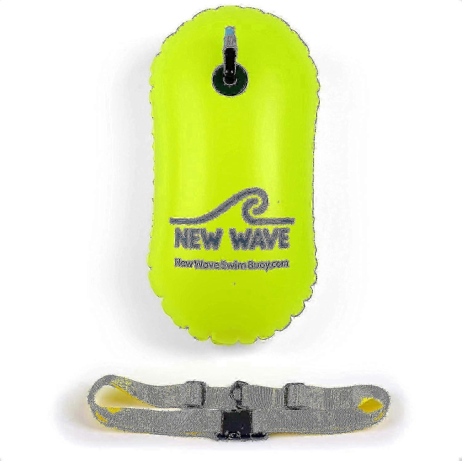 New Wave Swim Foam For Open Water Swimmers And Triathletes - Use This Safe Swim Buoy To Tow Floats When Swimming Outdoors,15l_L31 25-26s