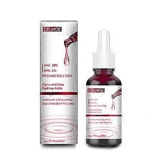 EELHOE AHA30% + BHA 2% fruit acid salicylic acid essence exfoliates, cleanses blackheads, and tighte