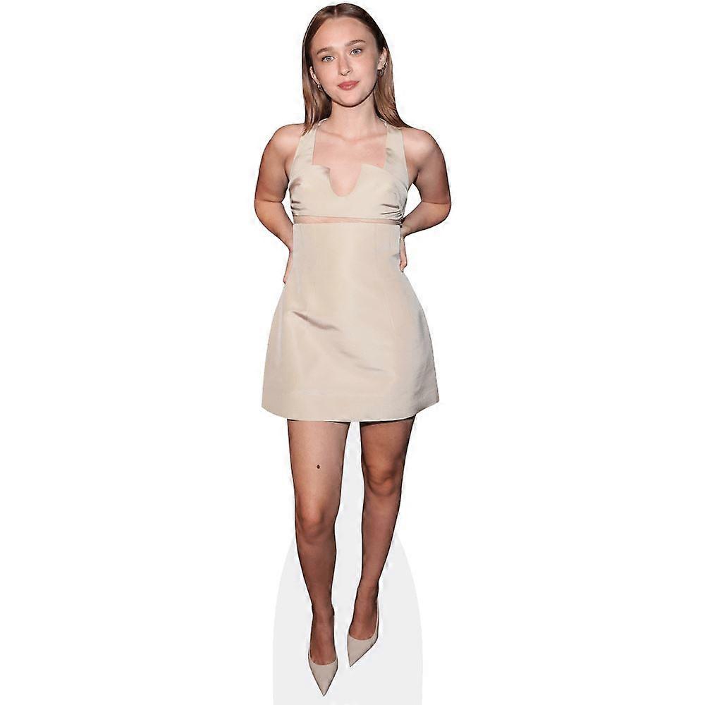 India Fowler (Short Dress) Cardboard Cutout (lifesize OR mini size). Standee. Stand Up.