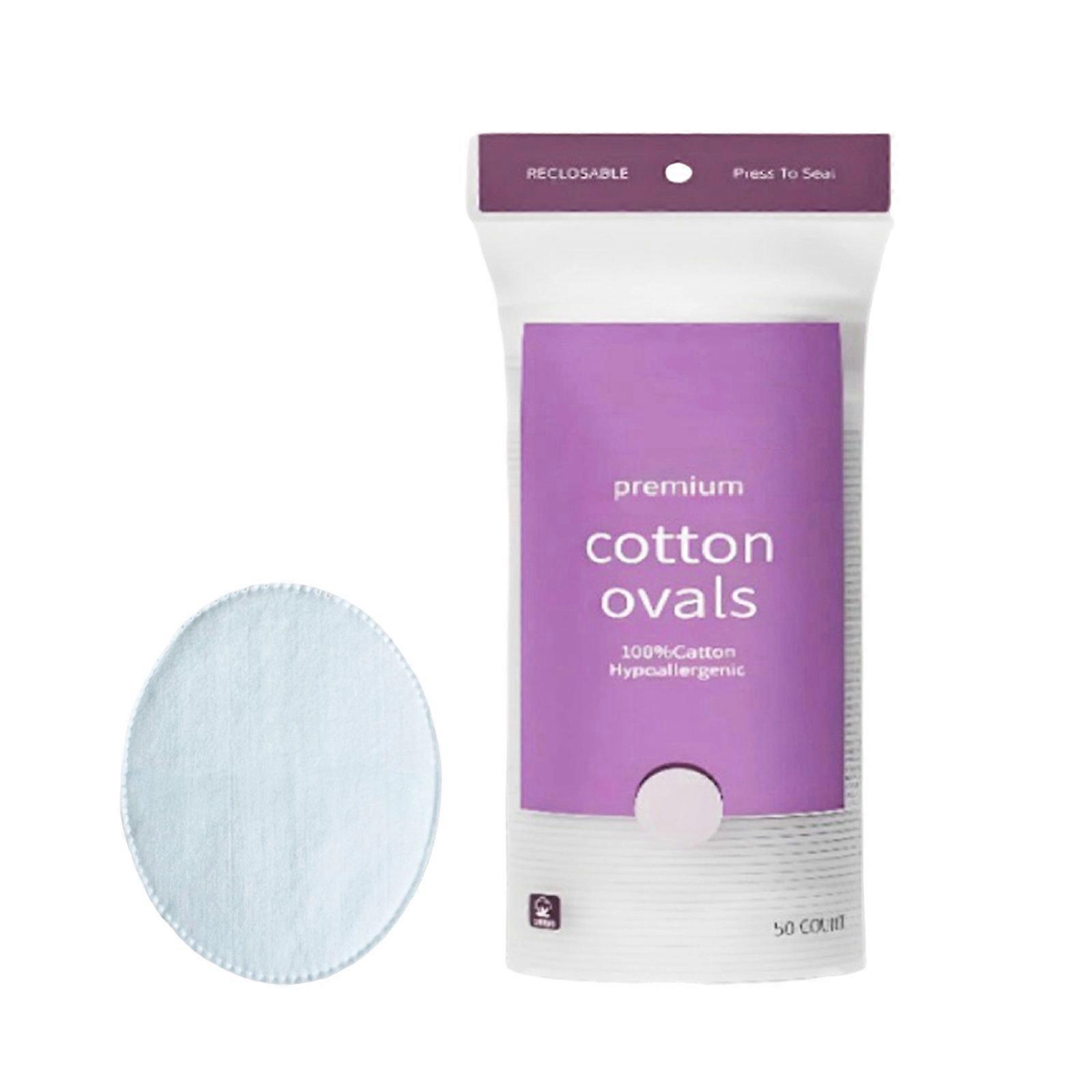 Multipurpose Biodegradable Fabric Face Cotton Pad For Makeup Removal Skincare Routine And Sensitive Areas Care 1pack Multicolor