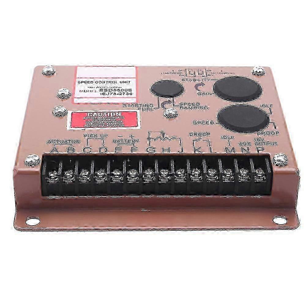 Revamped Esd5500e Governor Panel: Advanced Engine Speed Controller for All Types of E Machines