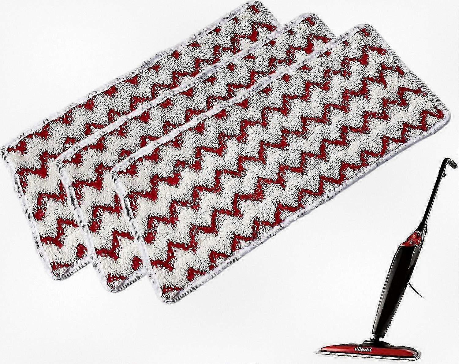 New 5-Piece Microfiber Cleaning Pads for Steam Mop Use