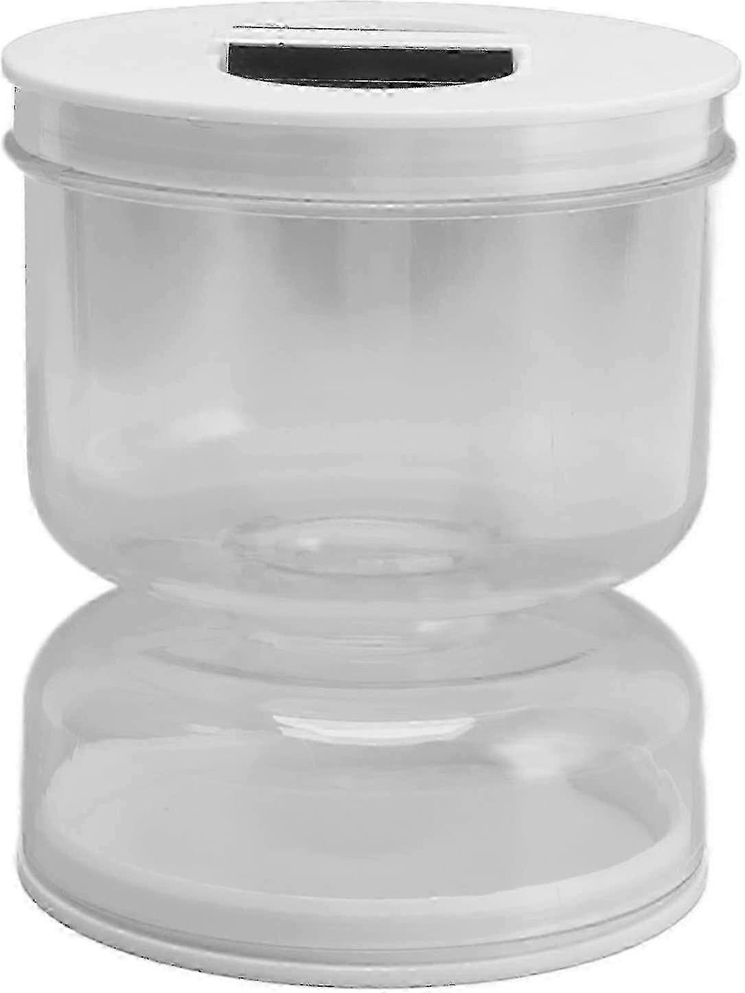 Pickle Jar With Sieve Flip, Pickle And Olive Hourglass Juice Separator Pickle Flip Storage