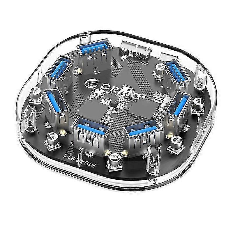 ORICO H7U-U3 7 Port USB3.0 Transparent HUB