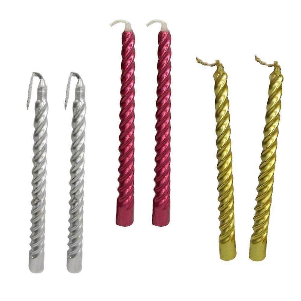 Twisted Spiral Wax Candle