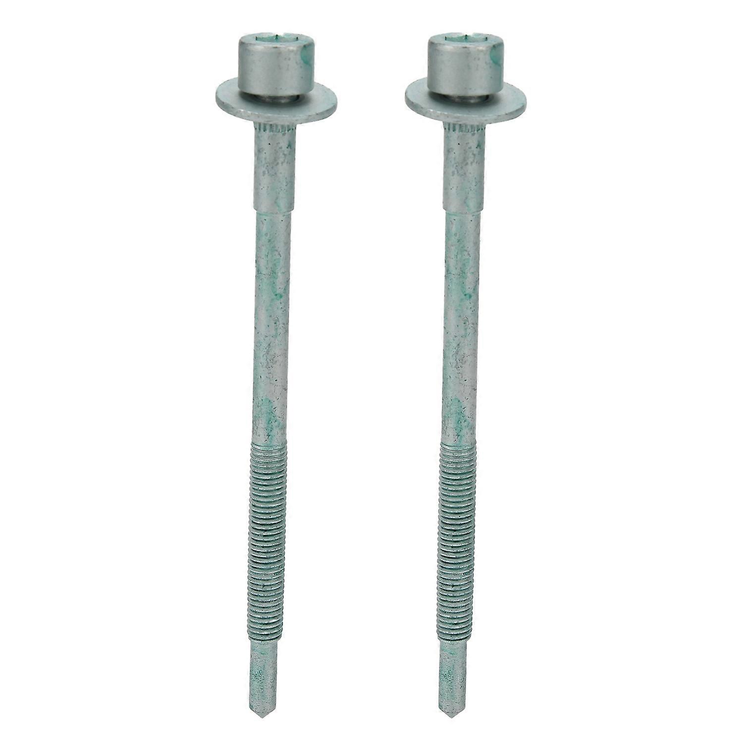 2Pcs Car Front Bumper Fixing Screw Durable Bolt Fit for A6 C5 M8 Thread