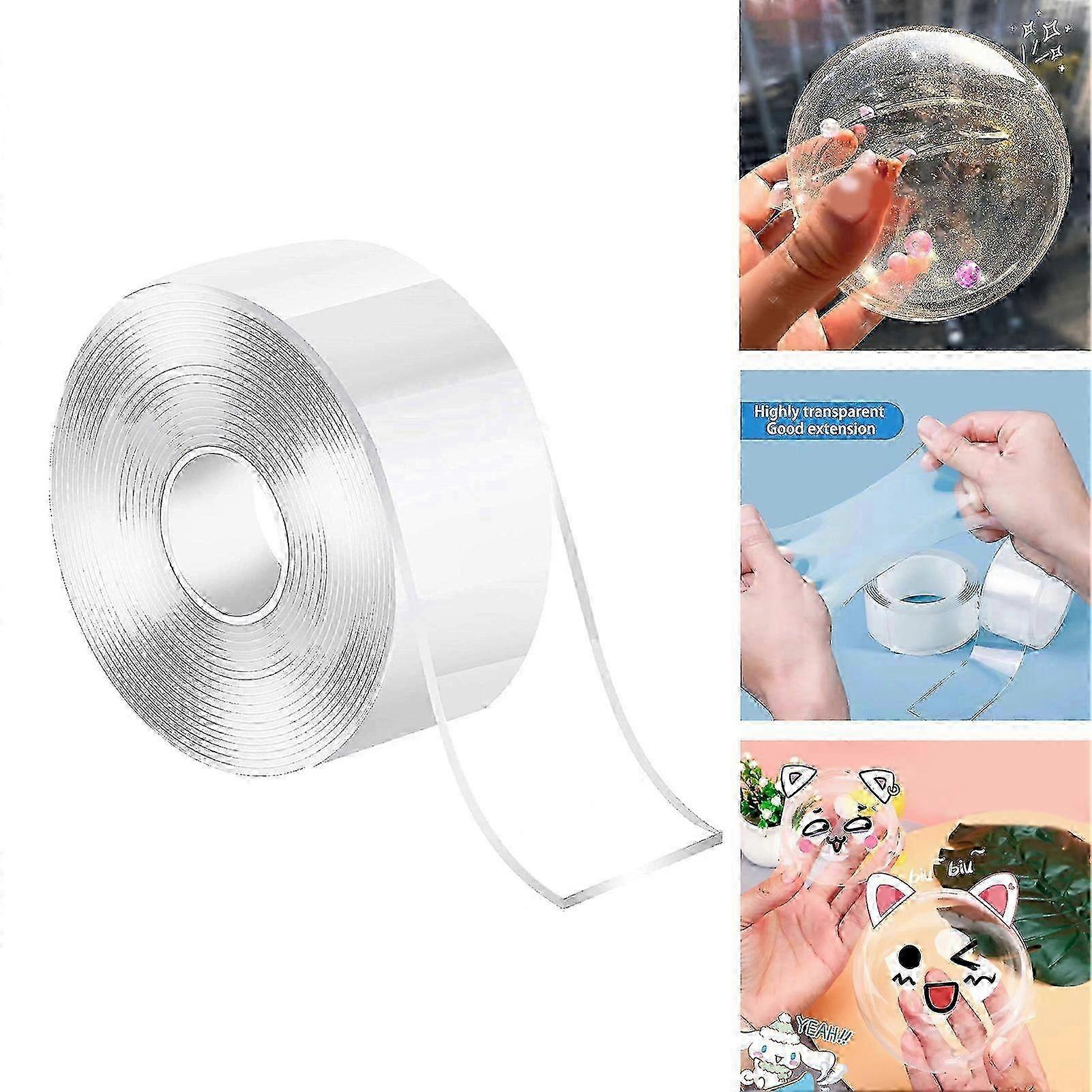 Nano Tape Bubbles Fun Entertainment with Tube Multiple Play Methods Develop Brain Nano Glue Kneading Toys Student Toy