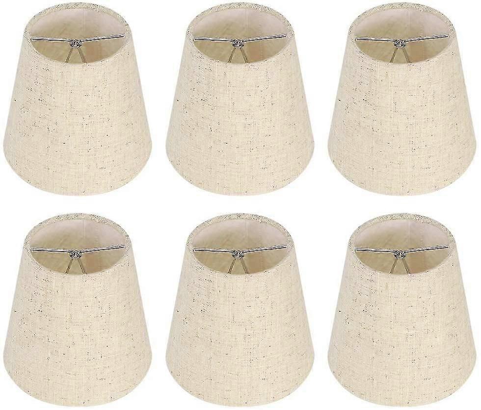 6pcs ο λαμπτήρας σκιάζει το συνδετήρα πολυέλαιο λαμπτήρων τοίχων σε lamphade E14 μικρές αποχρώσεις λαμπτήρων βιδών για τους επιτραπέζιους λαμπτήρες