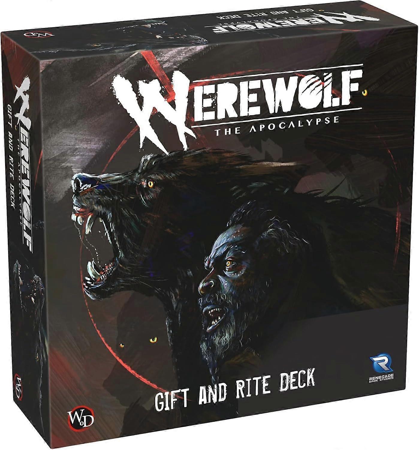 Werewolf The Apocalypse 5th Edition RPG - Gift and Rite Deck