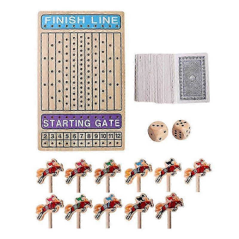 New Horse Racing Game Chess Fun Thinking Interactive Battle Game