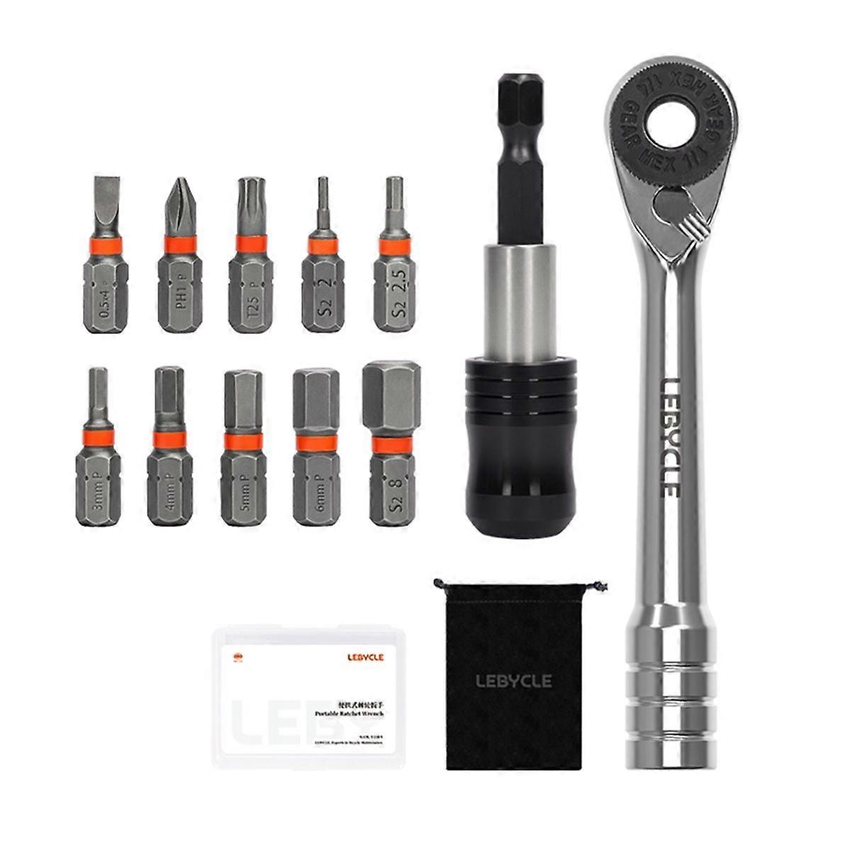 Two-Way Portable Ratchet Wrench
For 