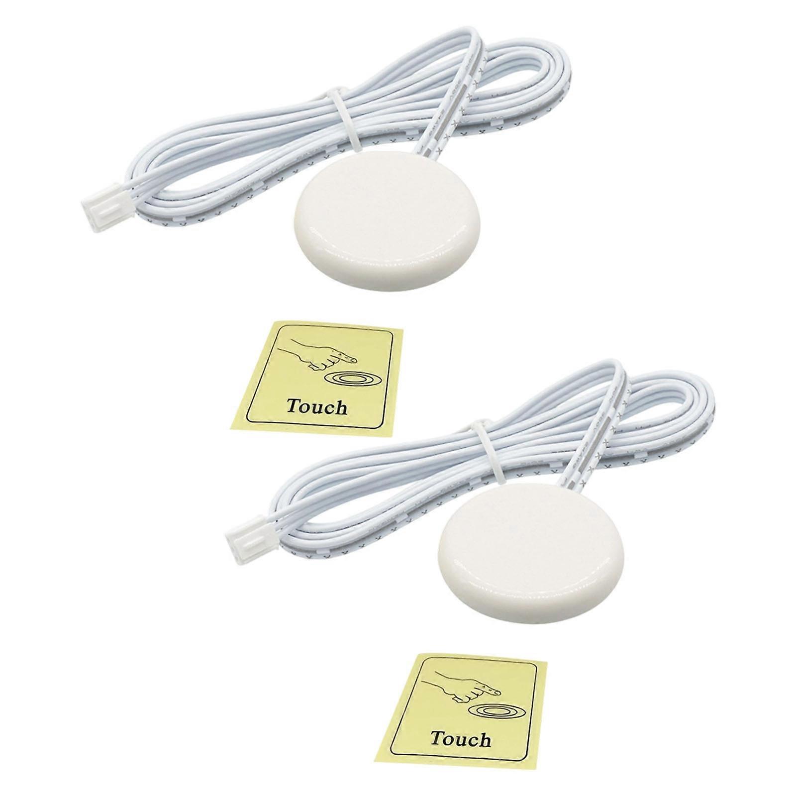 Hand Sweeps Dimmer Sensors Penetration Switches Wooden Furniture Touch Sensors Switches Cabinet Light Dimming Controller  White