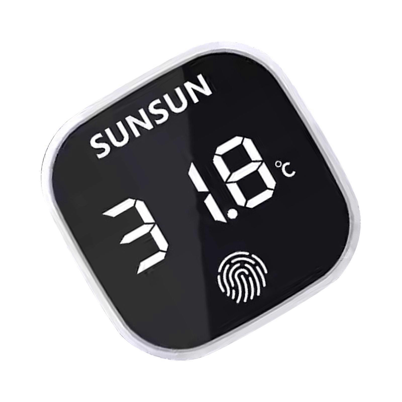 Digital Thermometers For Aquariums Wireless LED Display Temperature Gauge For Bettas Turtles Tanks And Reptiles Habitats Multicolor