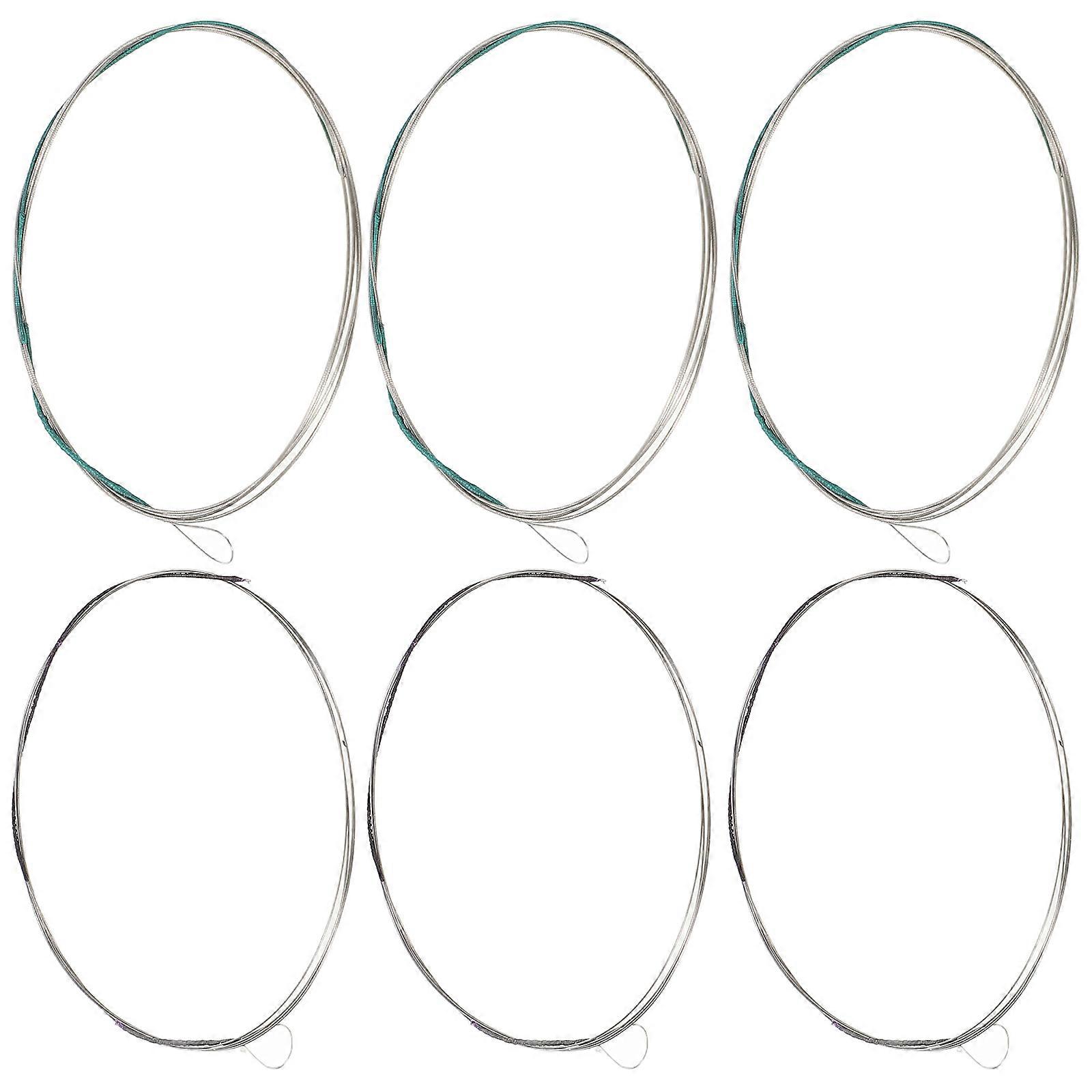 Musical Instrument Accessories Erhu String Replacements High Durability For Personal Practice 3Pairs